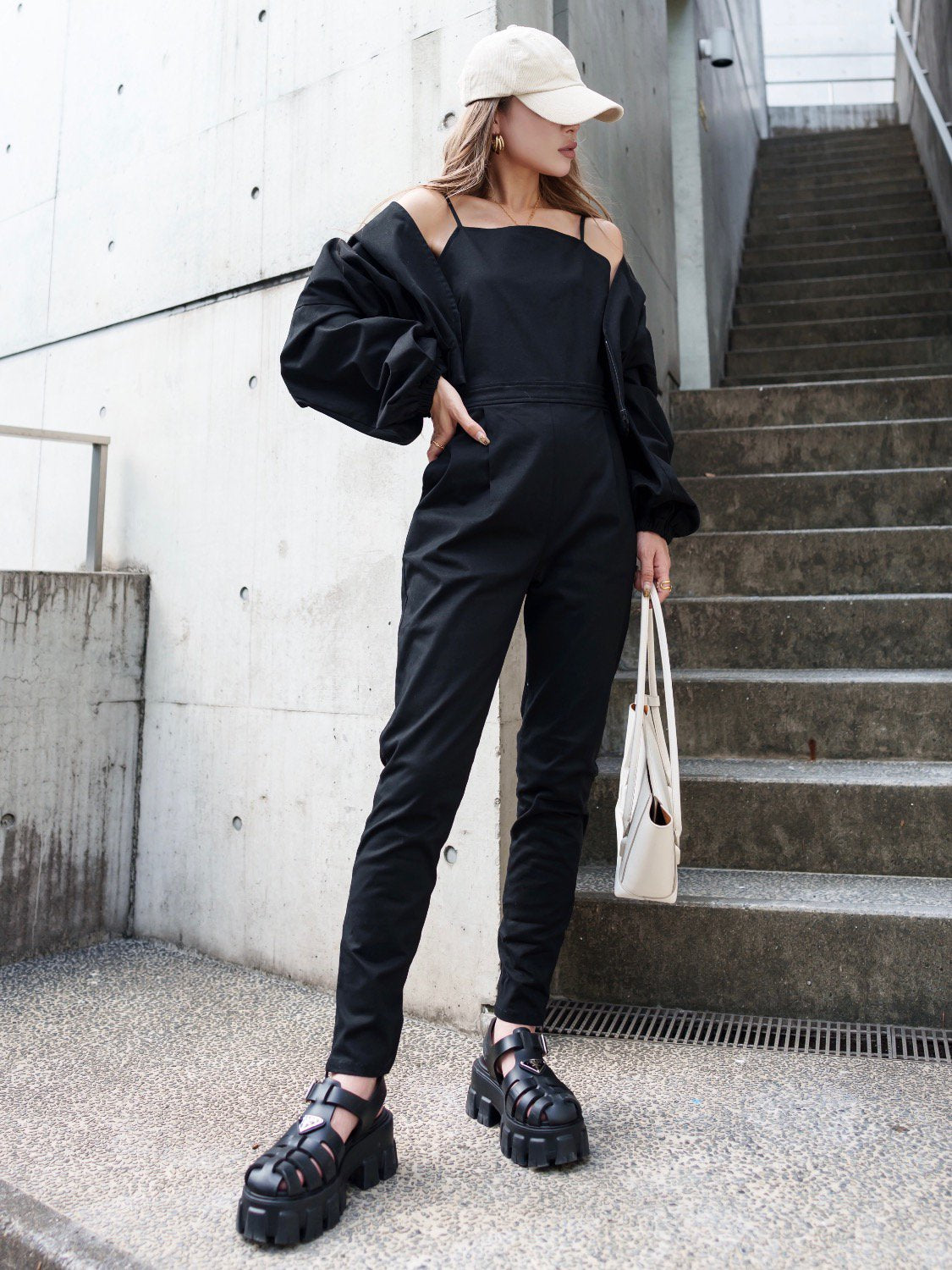 クロップド ツイル Jacket