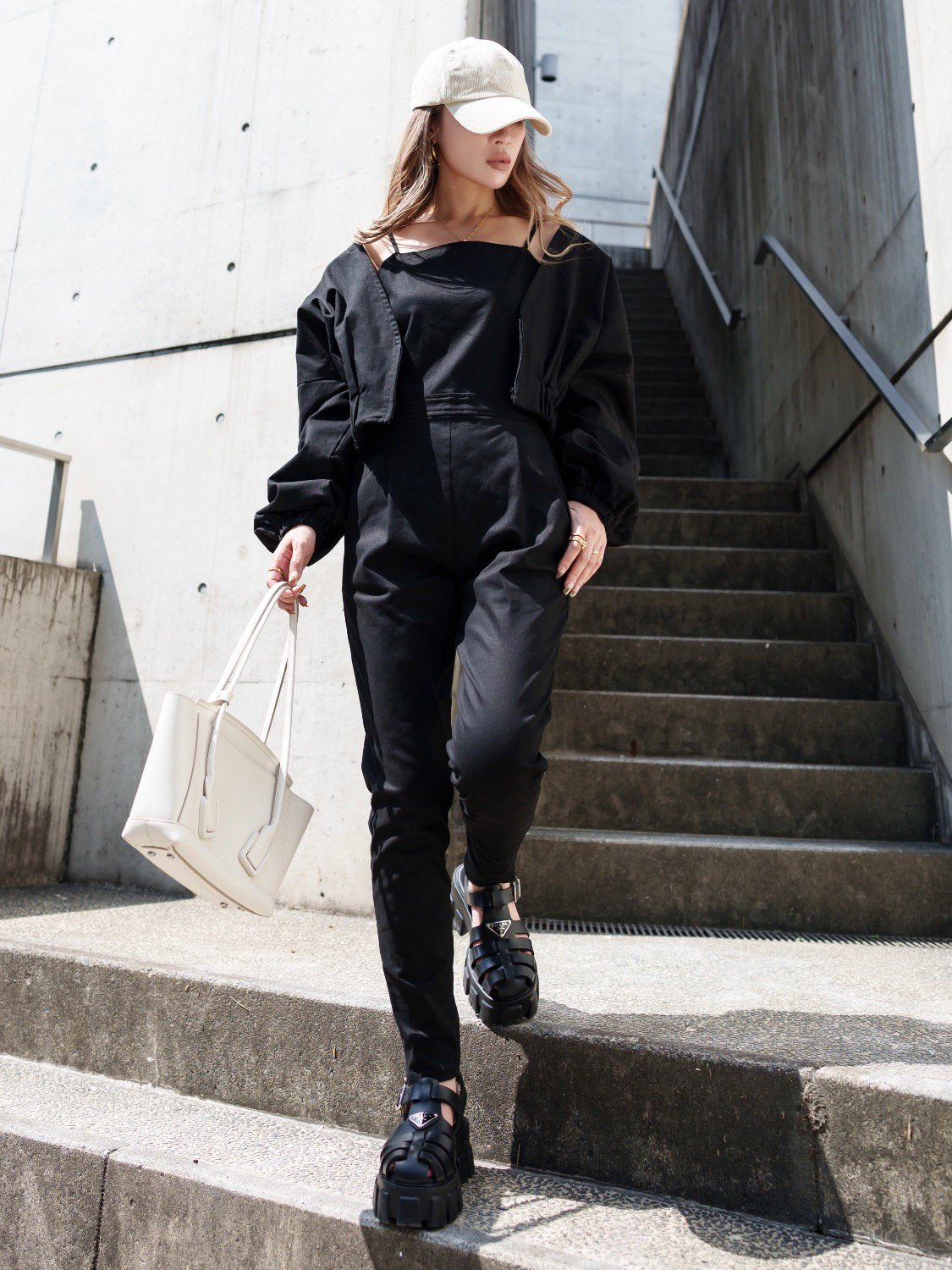 クロップド ツイル Jacket