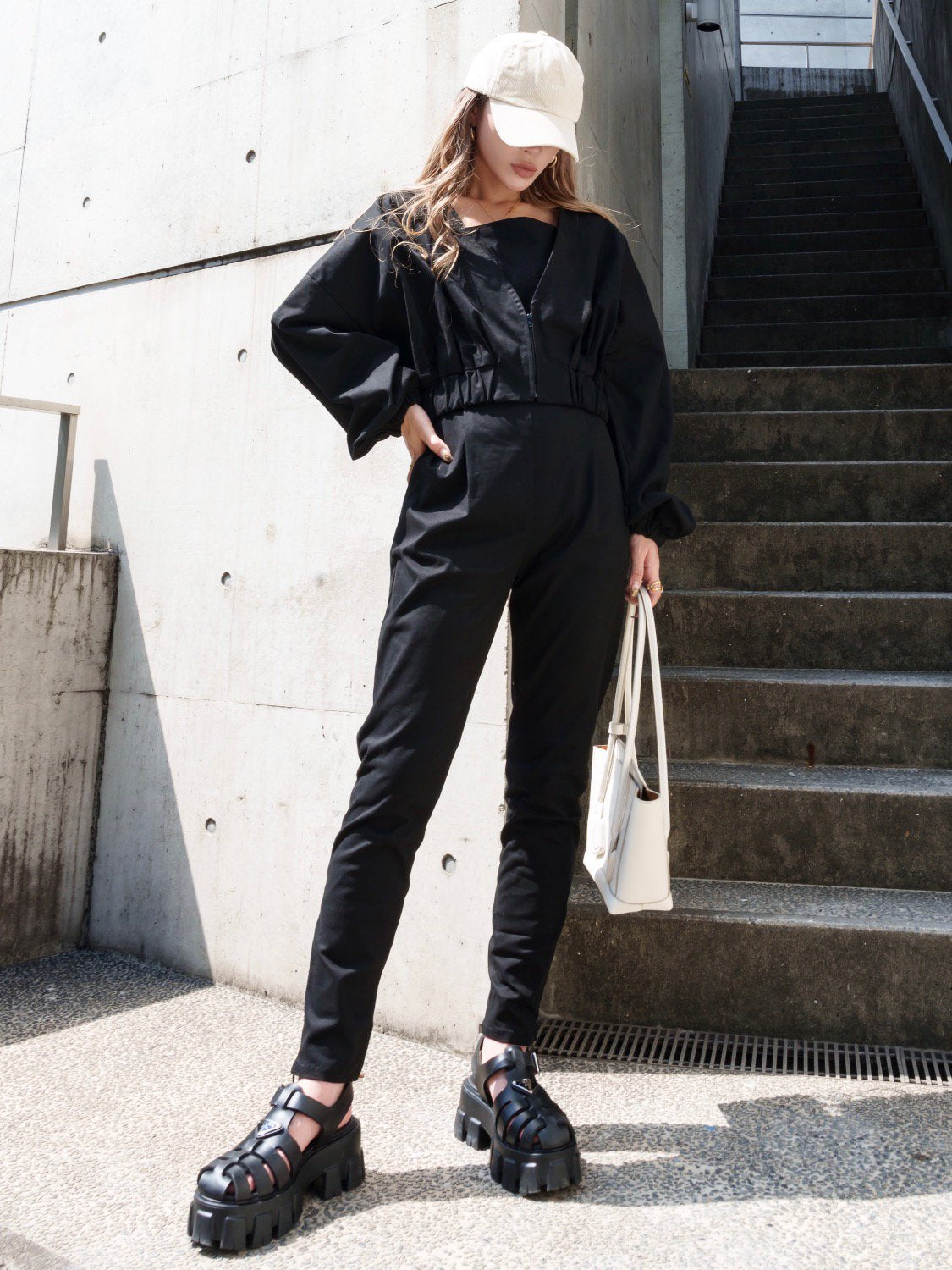 クロップド ツイル Jacket