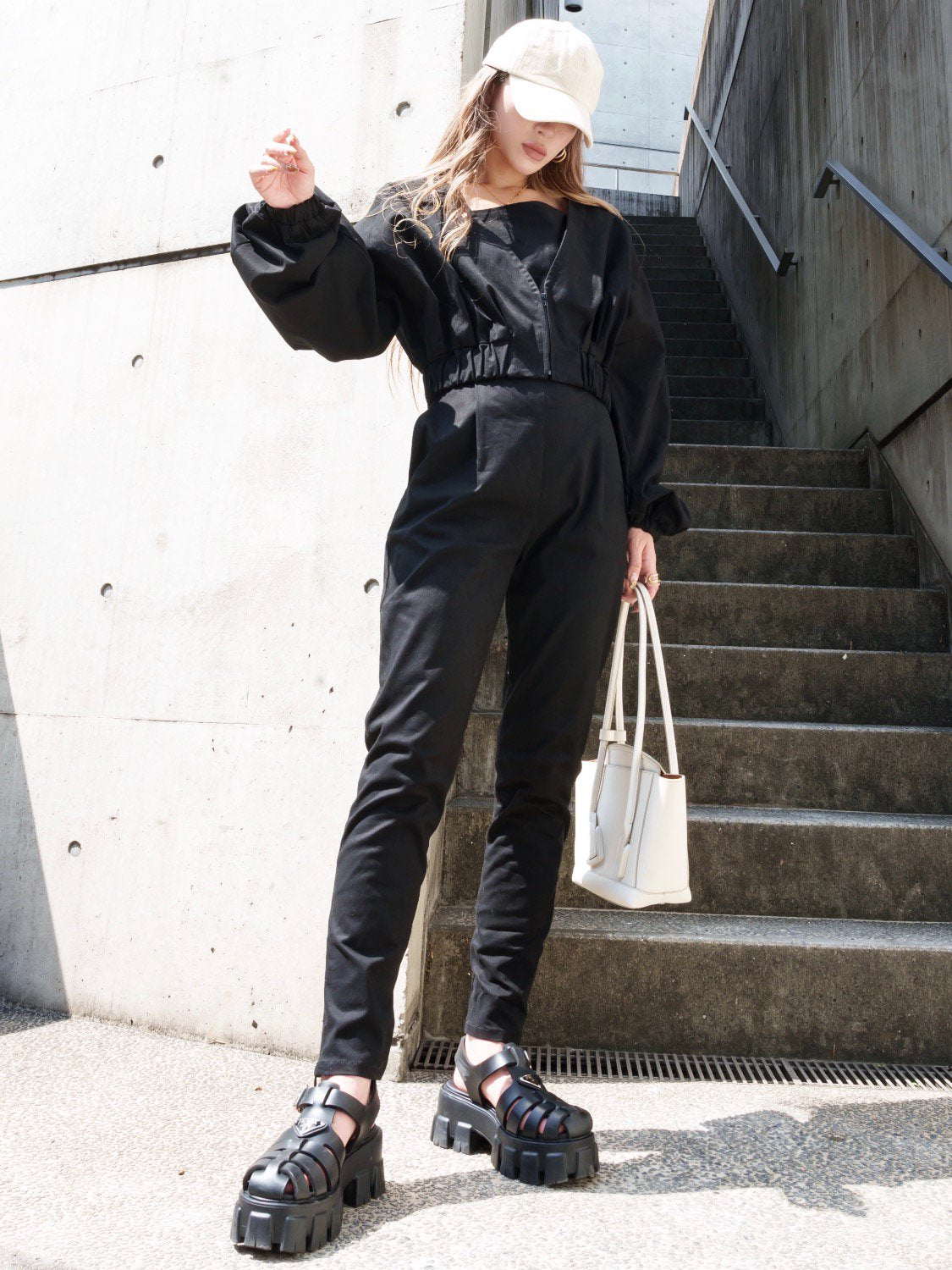 クロップド ツイル Jacket