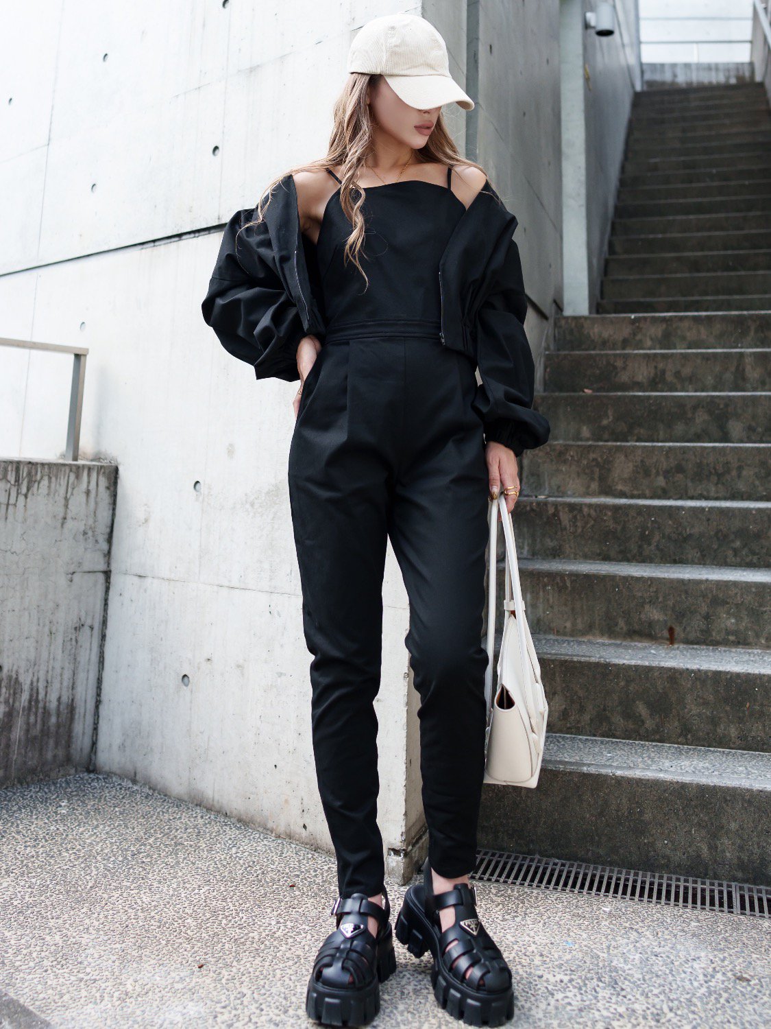 クロップド ツイル Jacket