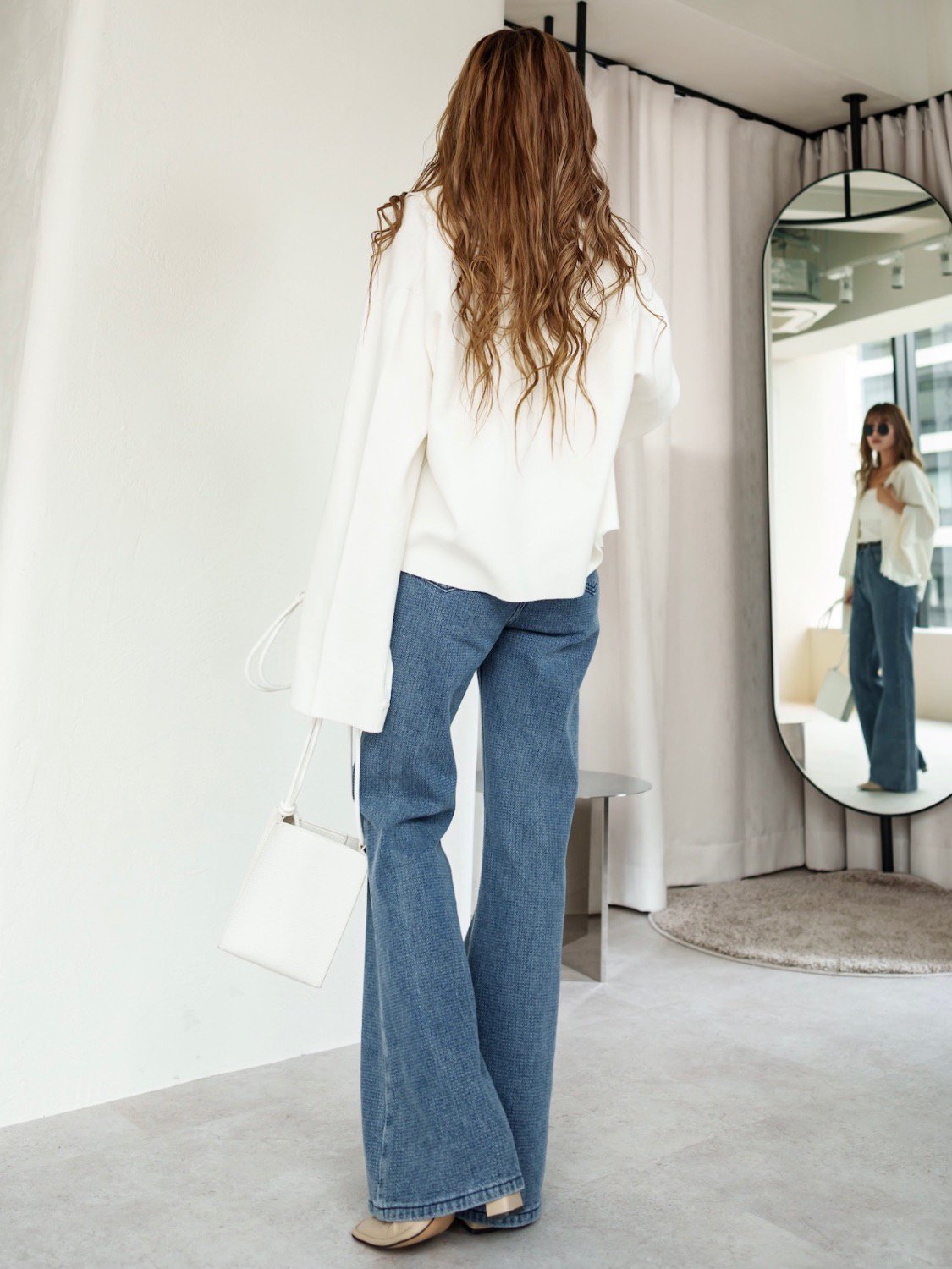 ミラノリブ Knit シャツ