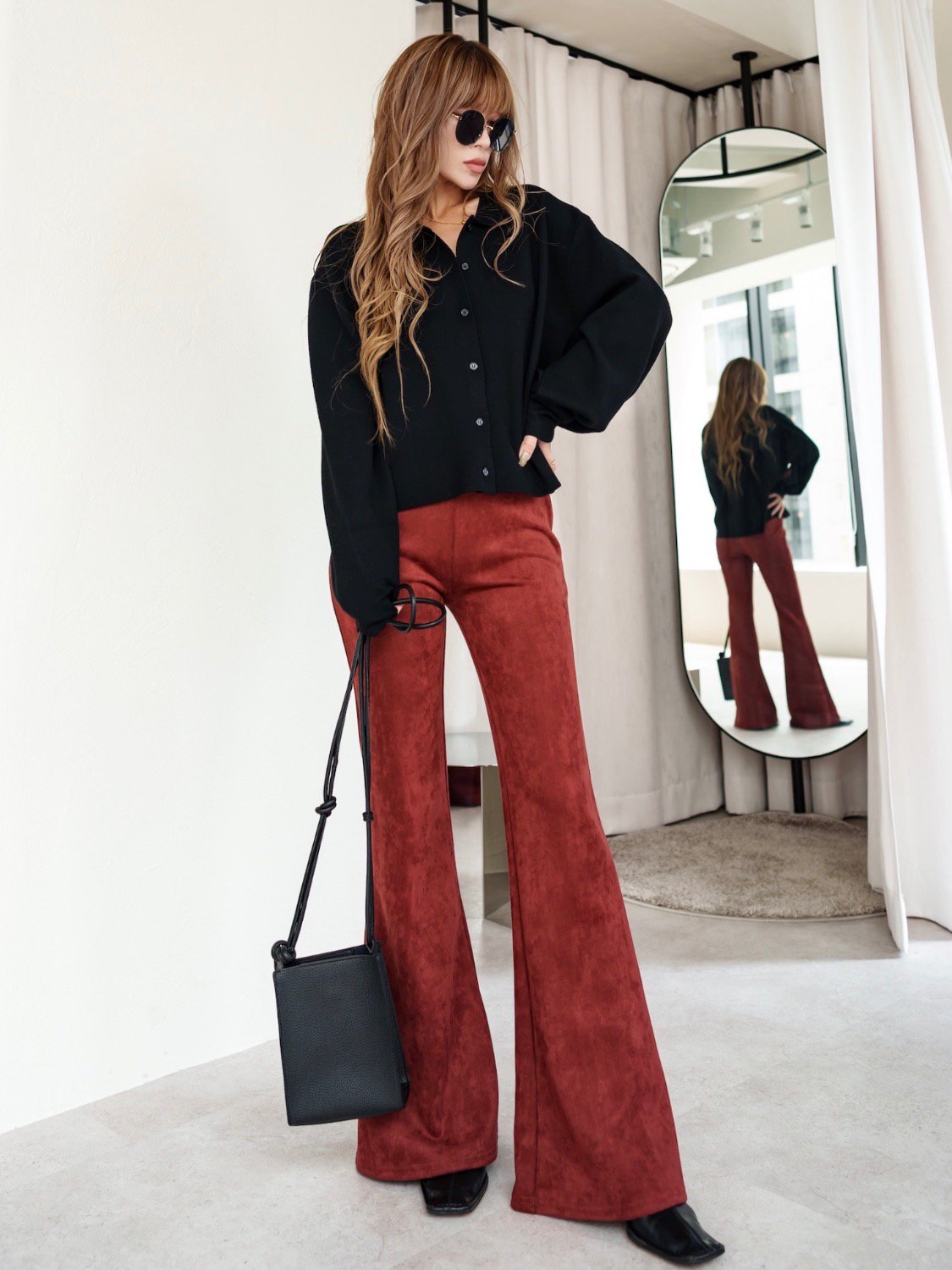 ミラノリブ Knit シャツ