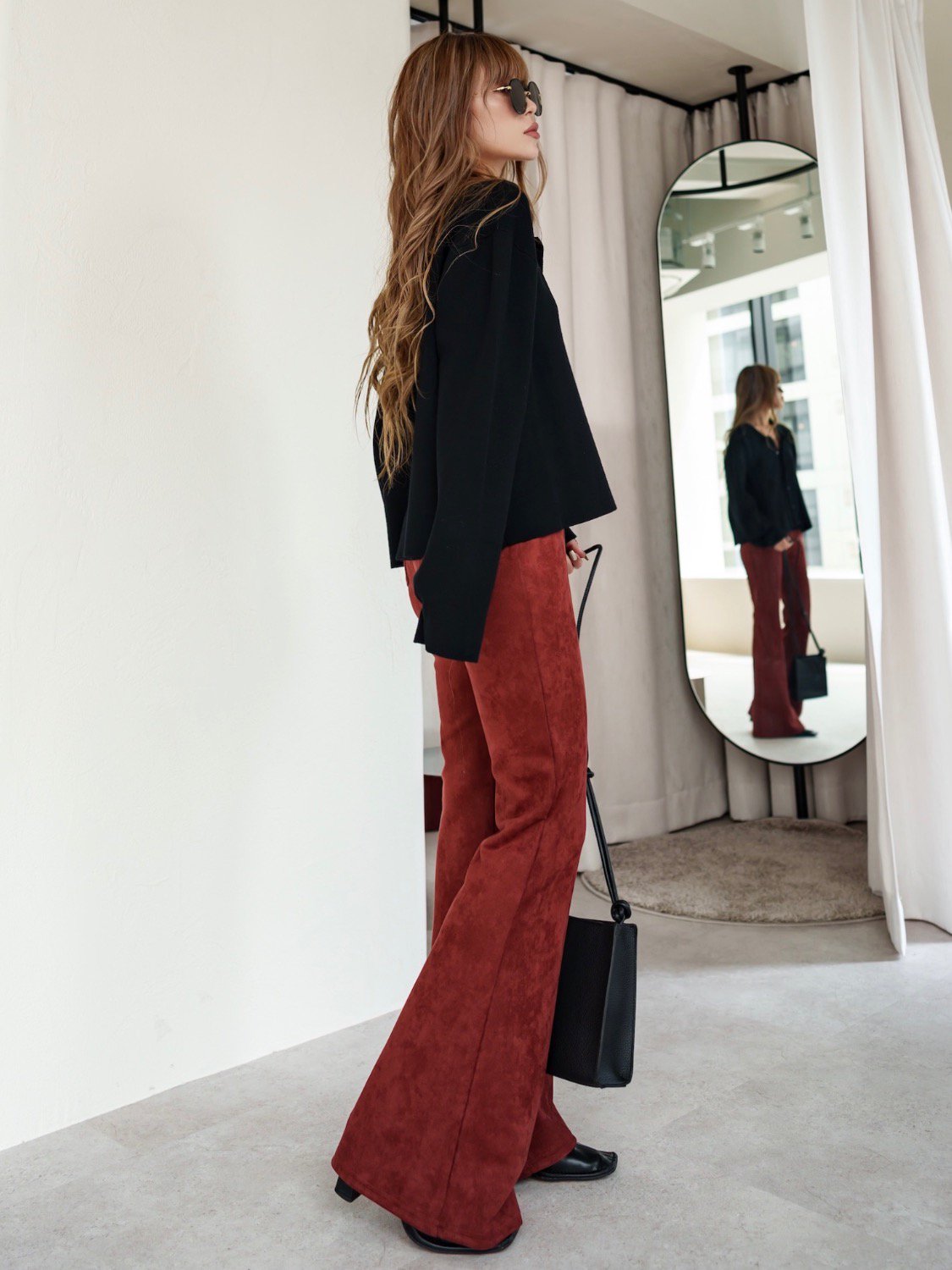 ミラノリブ Knit シャツ