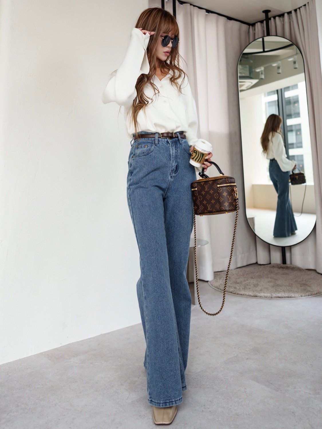 ミラノリブ Knit シャツ