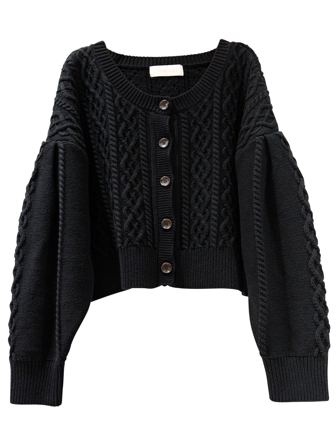 2way ケーブル カーディガン