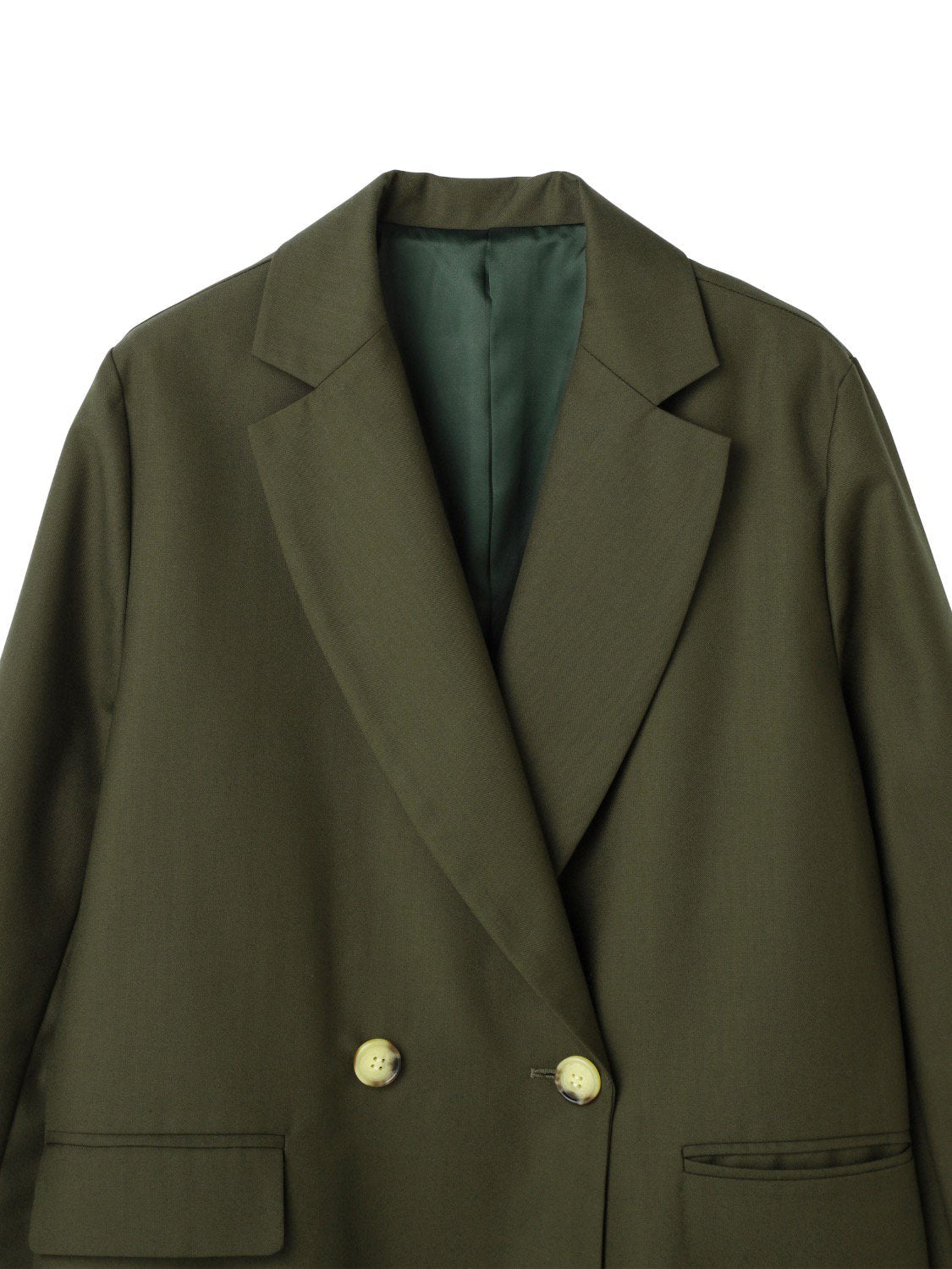 Over double-breasted jacket