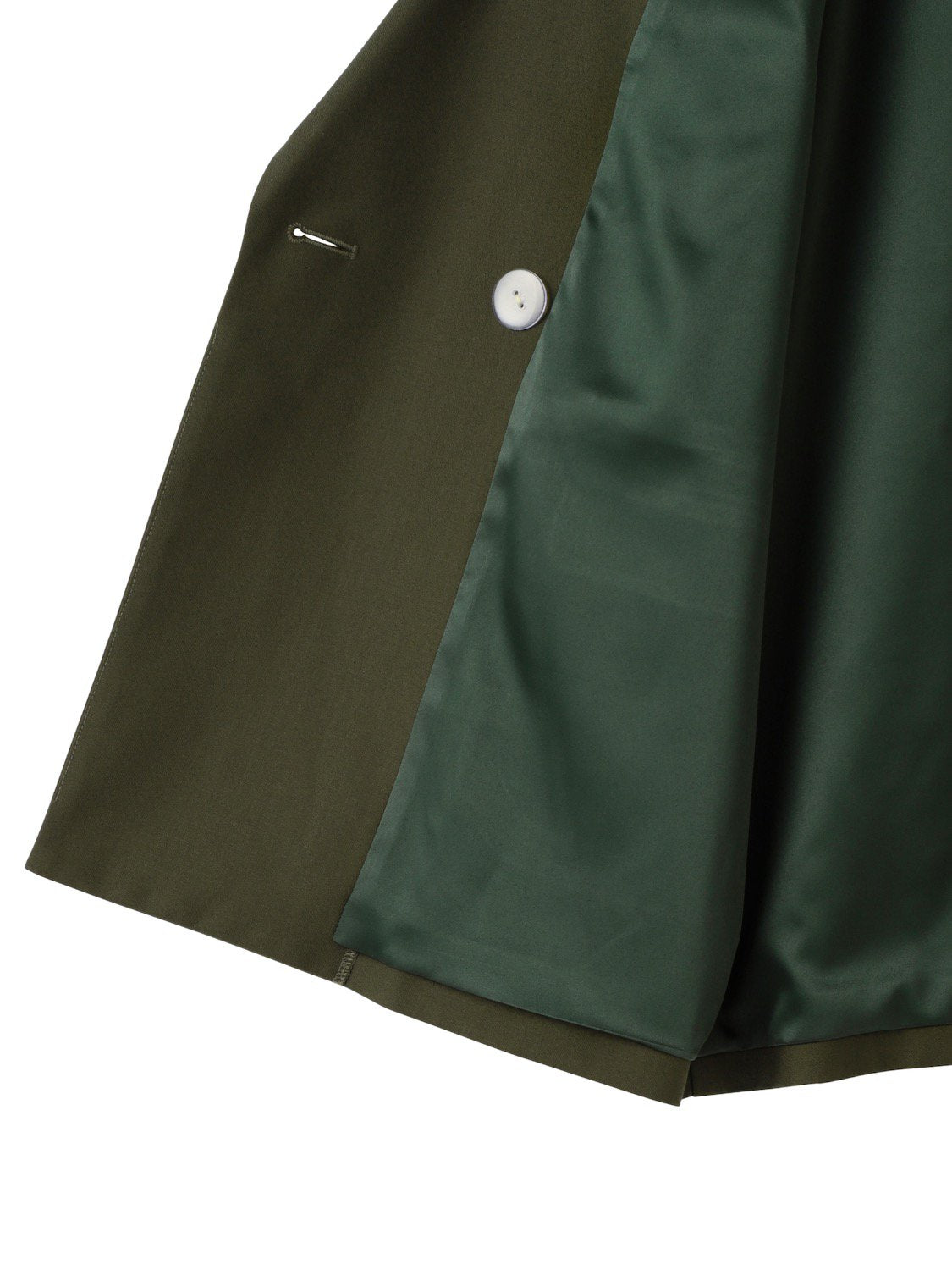 Over double-breasted jacket