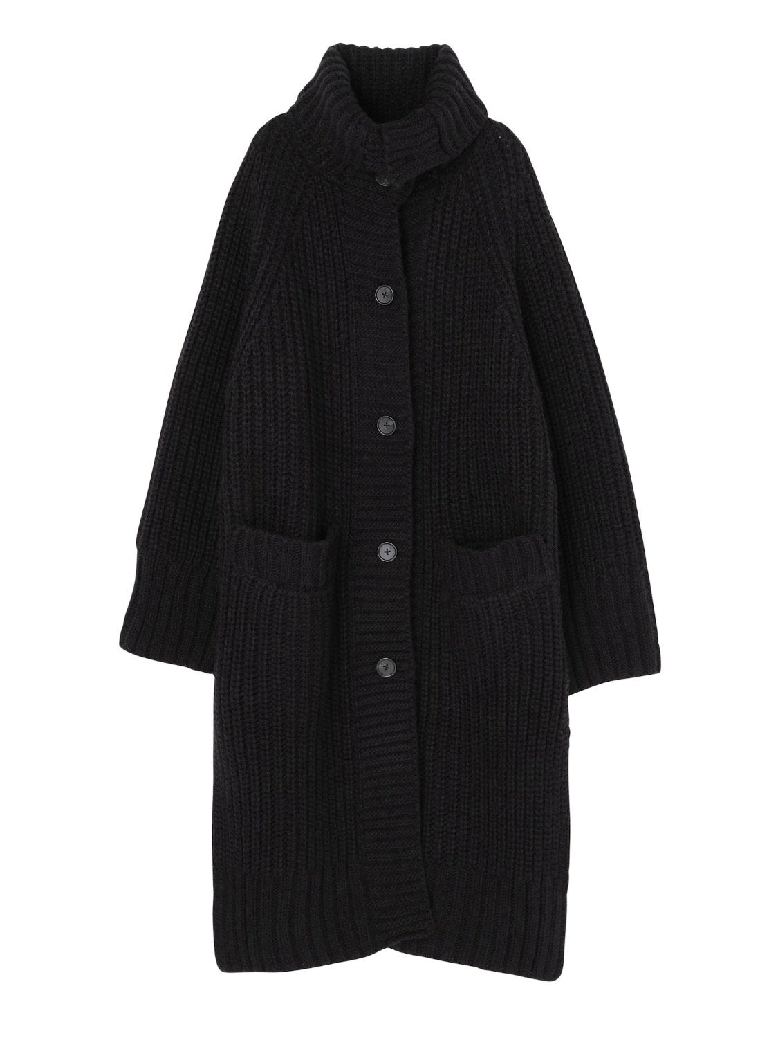 オフタートル Knit カーディガン