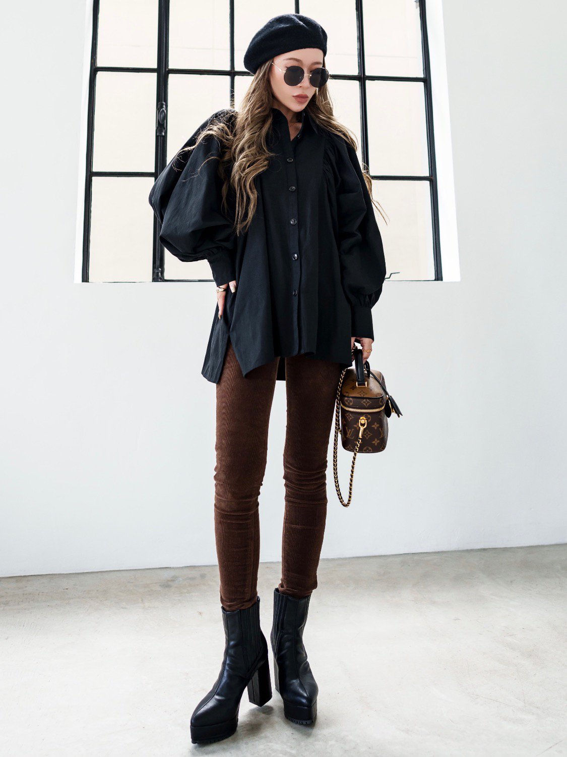 バルーン ショルダー Shirt