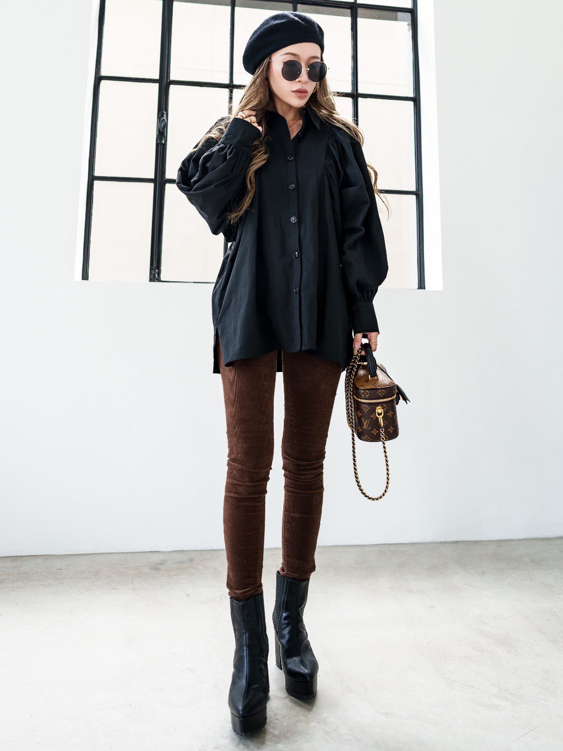 バルーン ショルダー Shirt