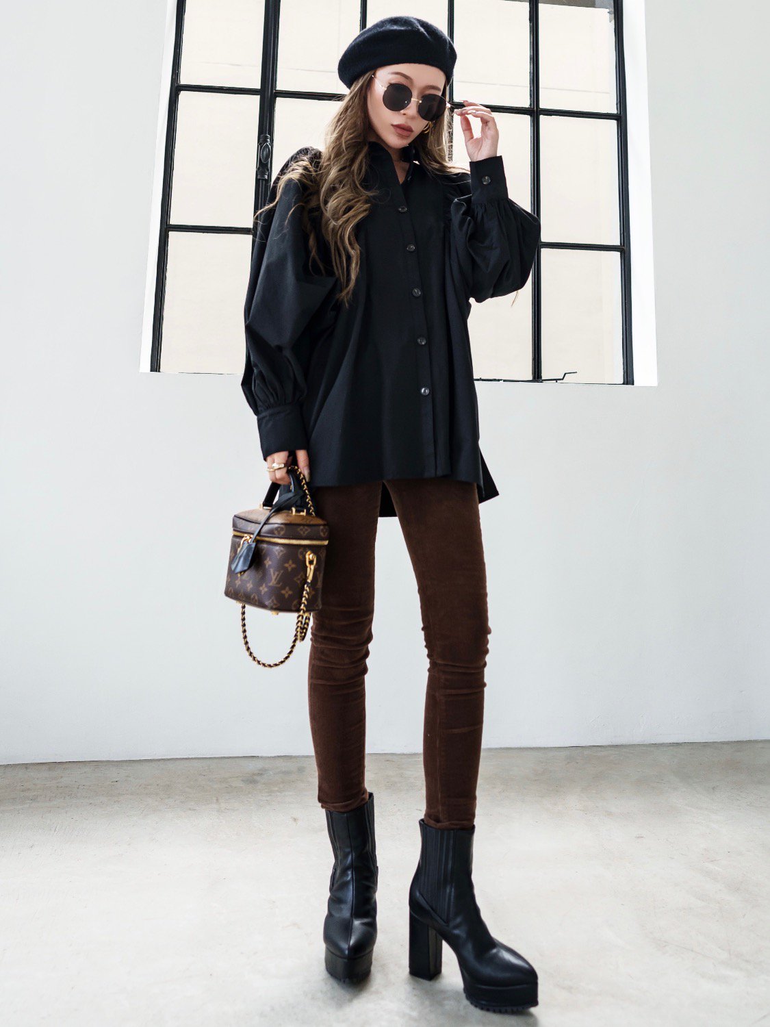 バルーン ショルダー Shirt