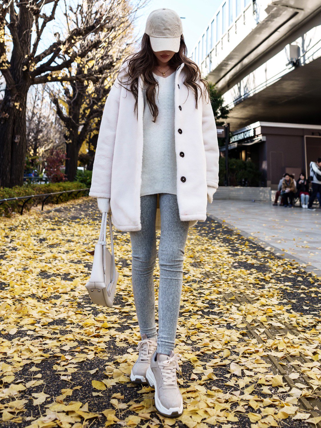 リバーシブル Boa キルティング コート