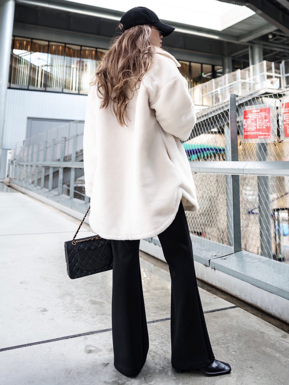 リバーシブル Boa キルティング コート