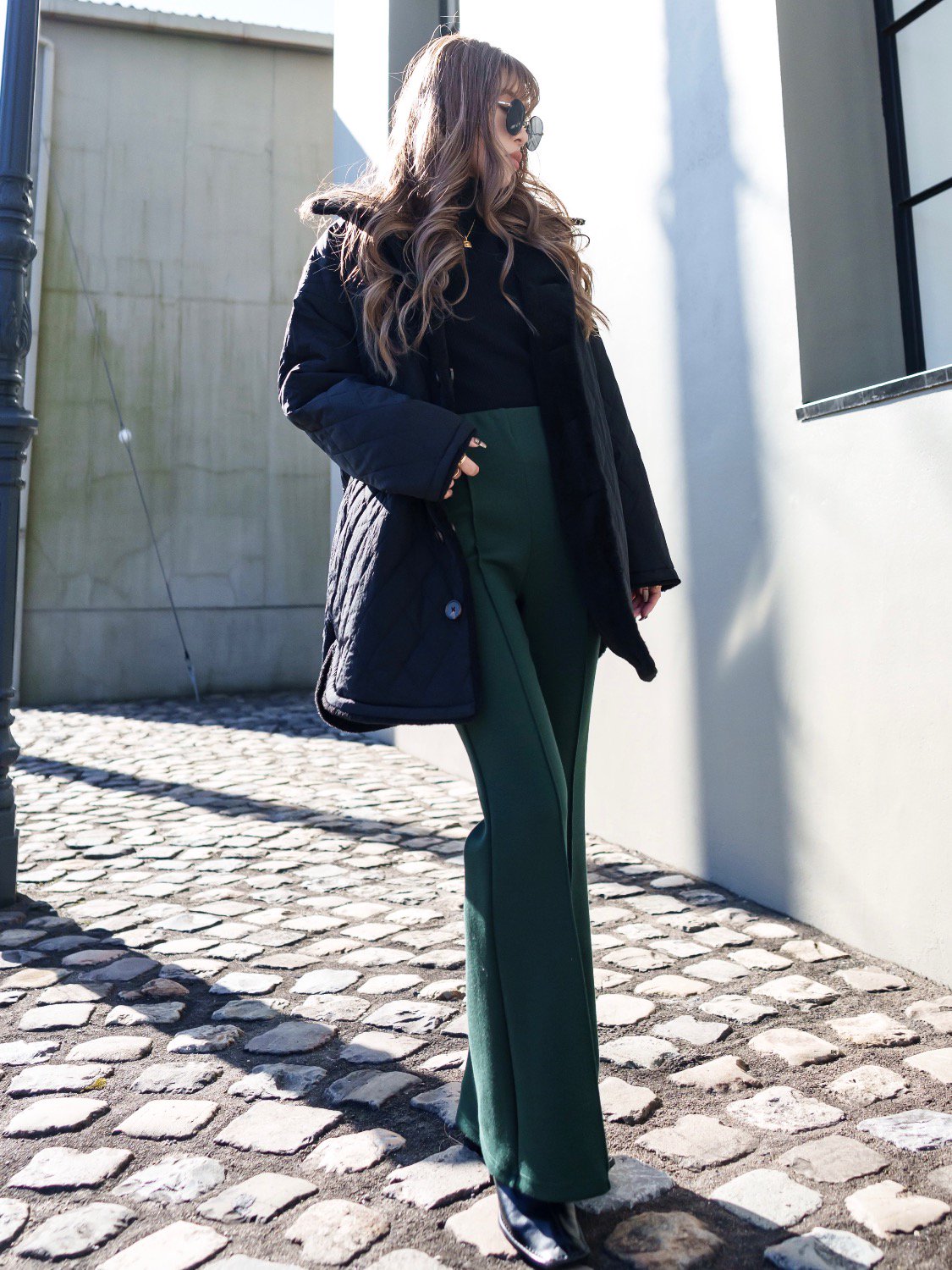 リバーシブル Boa キルティング コート