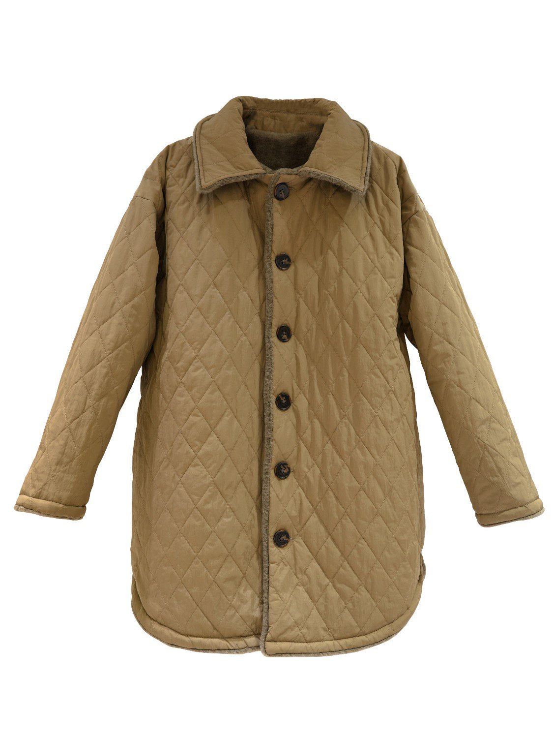 リバーシブル Boa キルティング コート