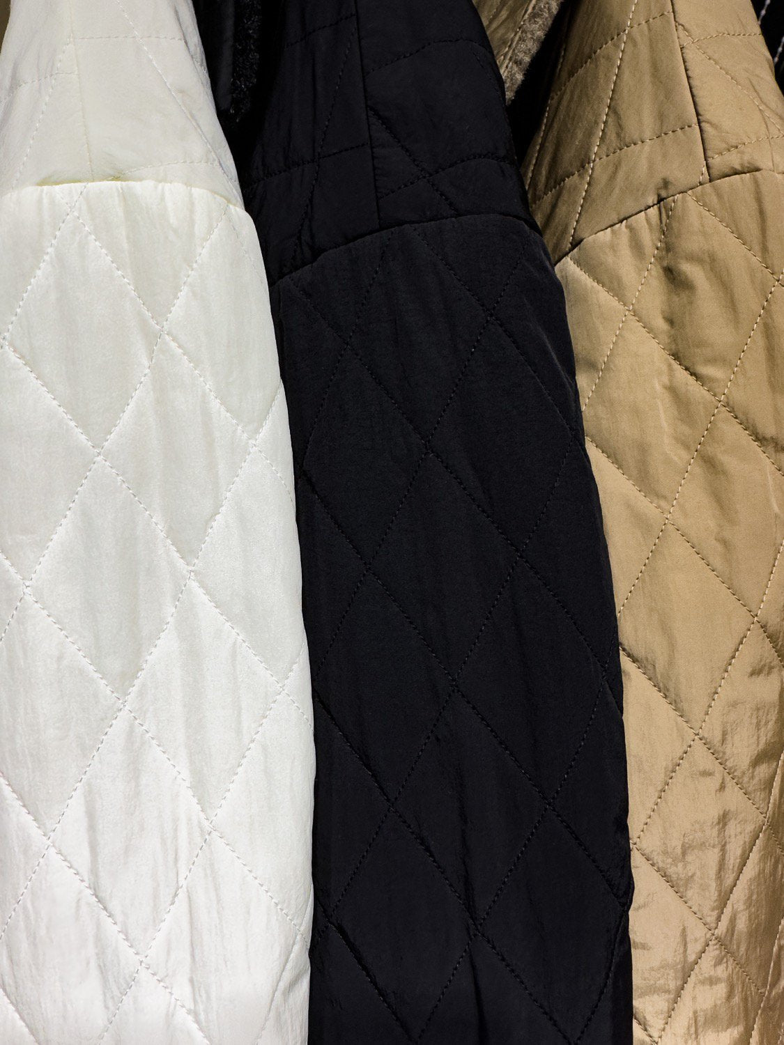 リバーシブル Boa キルティング コート