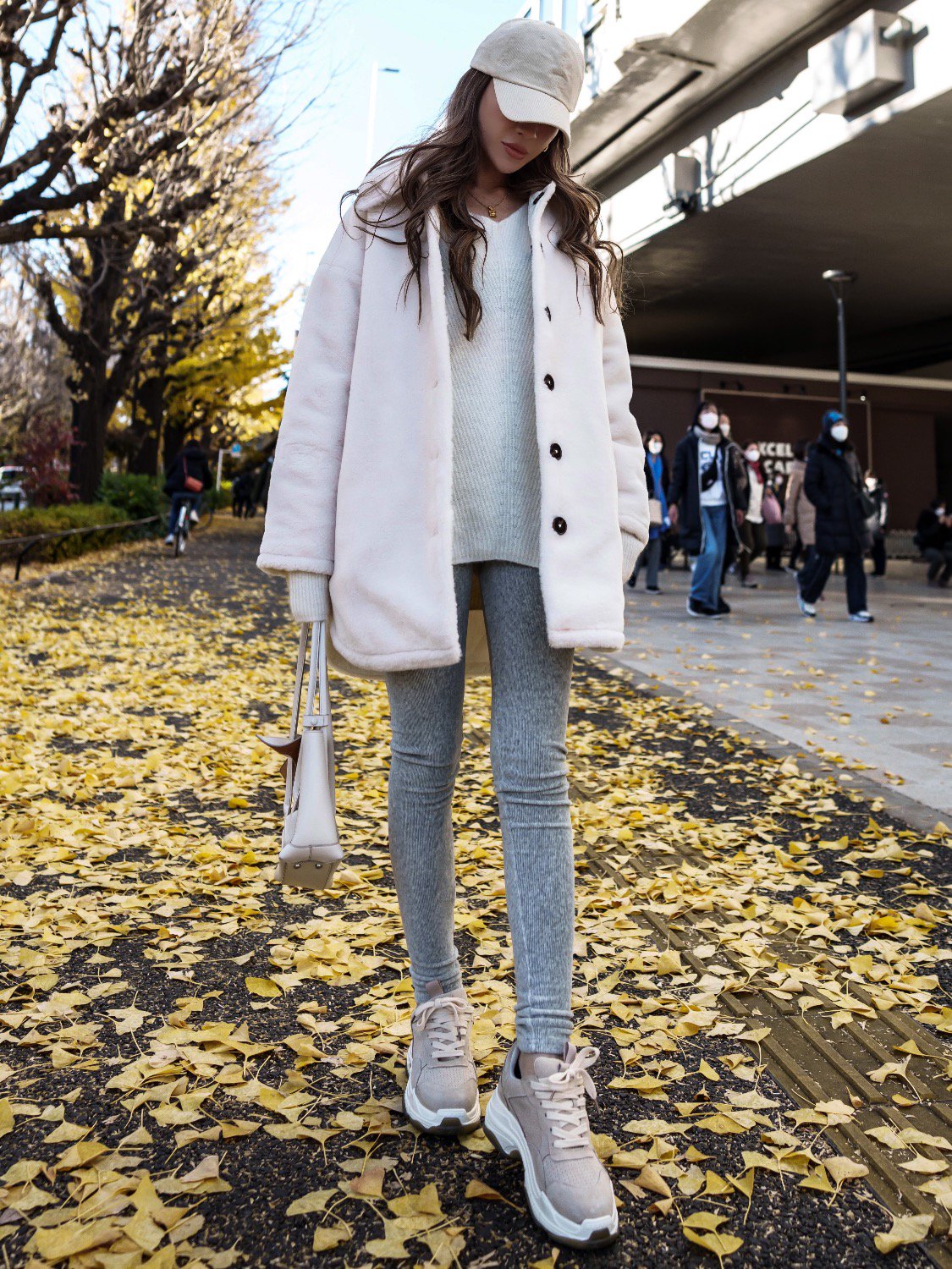 リバーシブル Boa キルティング コート