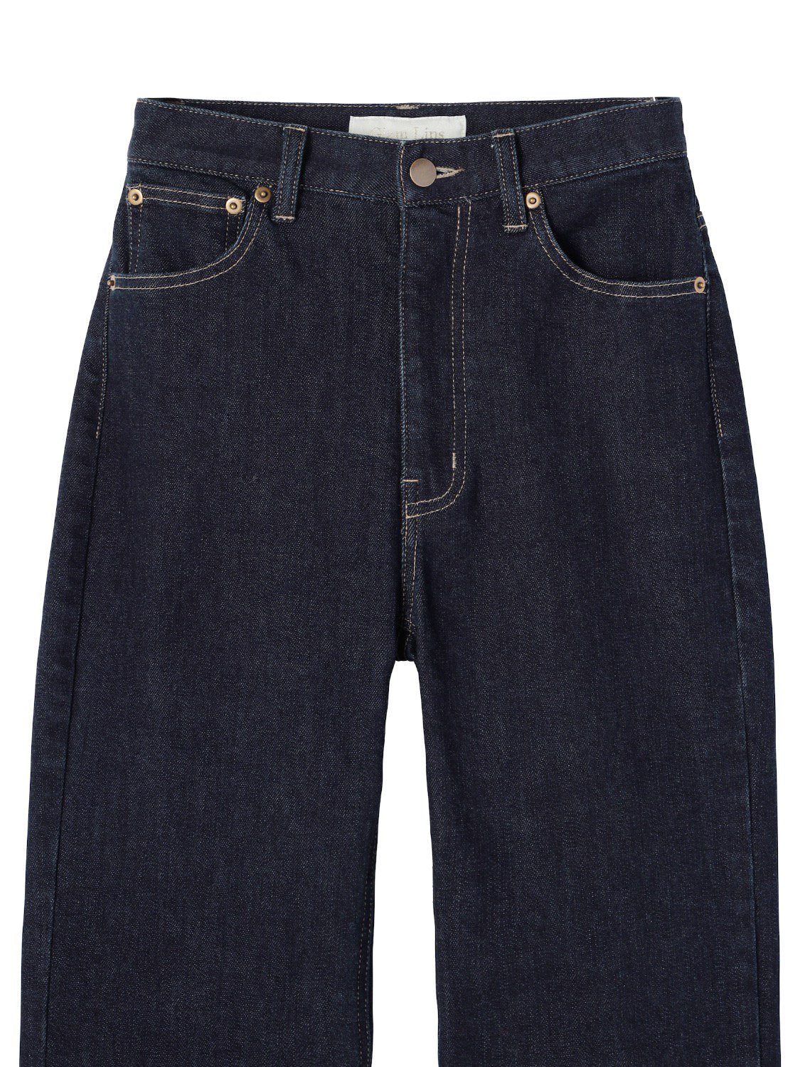 Wide Denim Pants