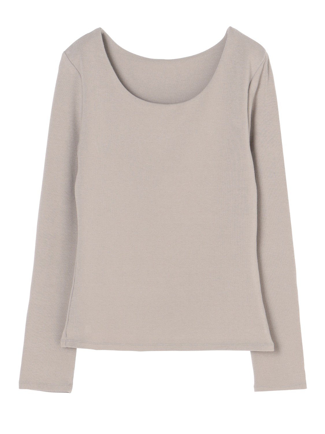 U-neck fitted top