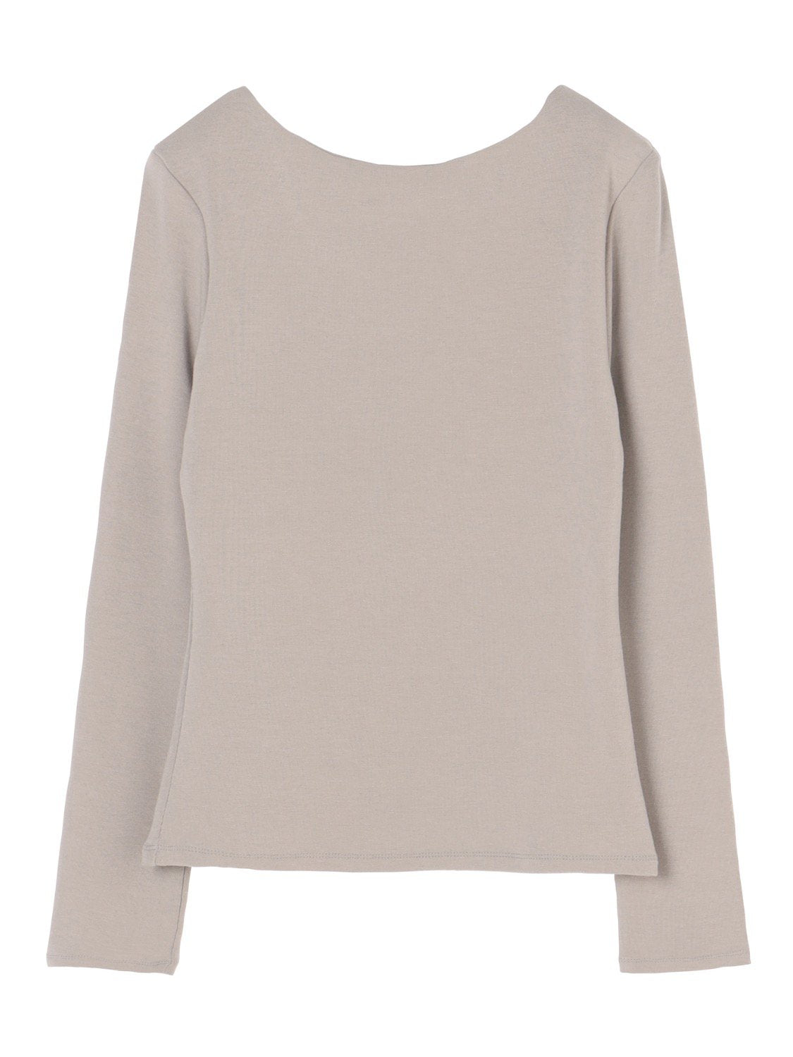 U-neck fitted top