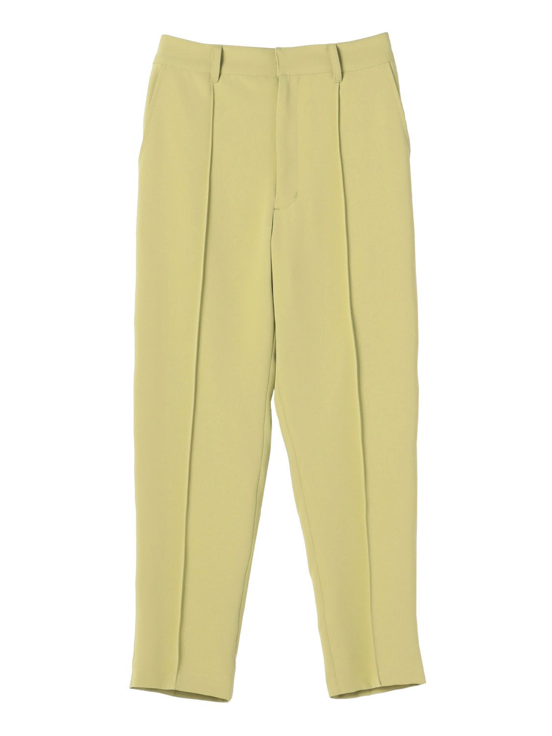 Center-seam テーパードパンツ