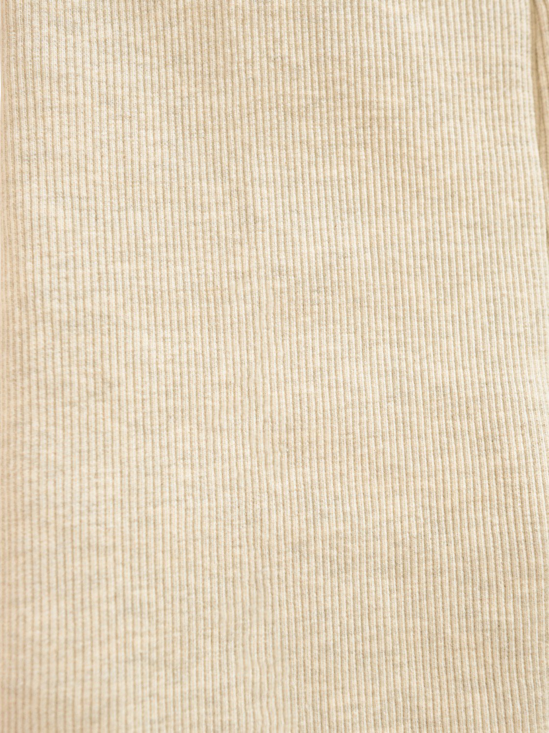 Basic ribbed half leggings