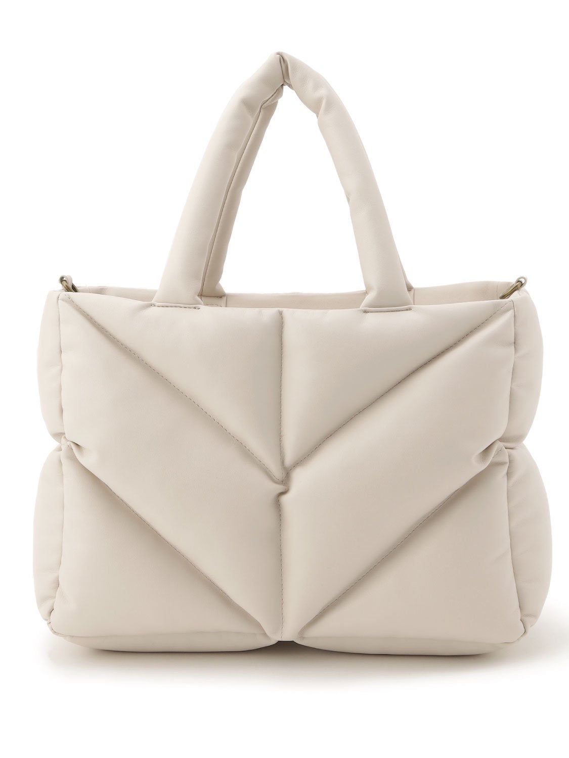 Quilting レザー トートバッグ