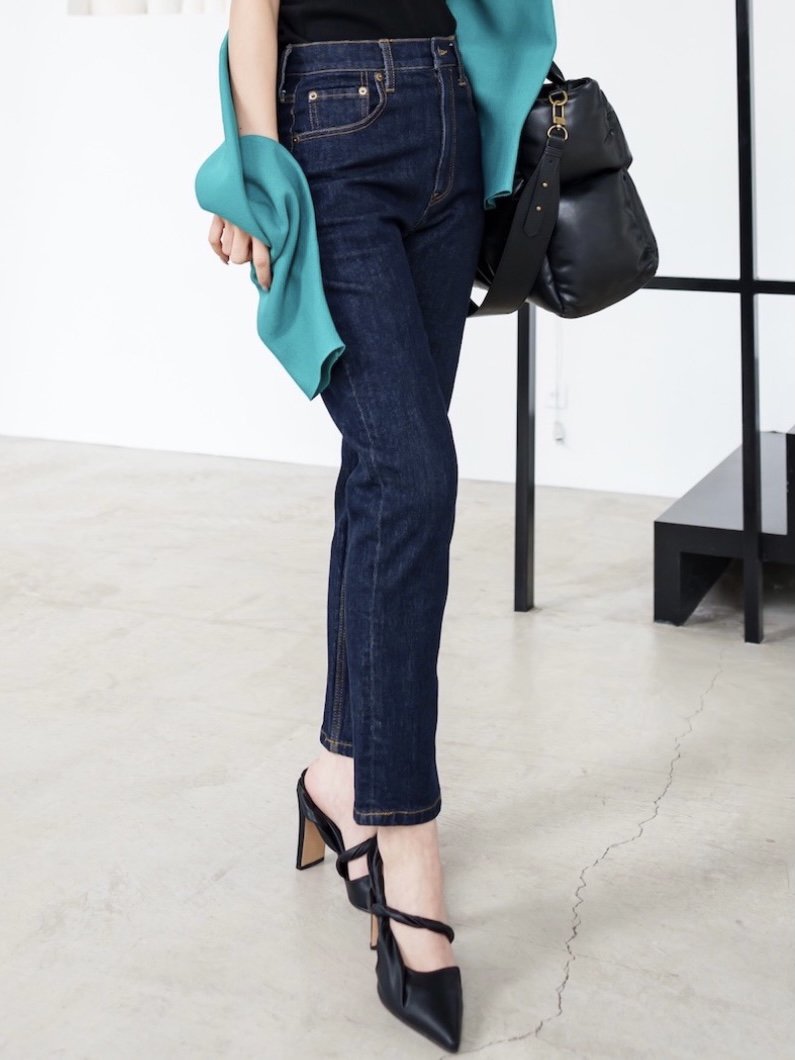 MODEL:159cm<br>着用サイズ:0<br>COLOR:インディゴ