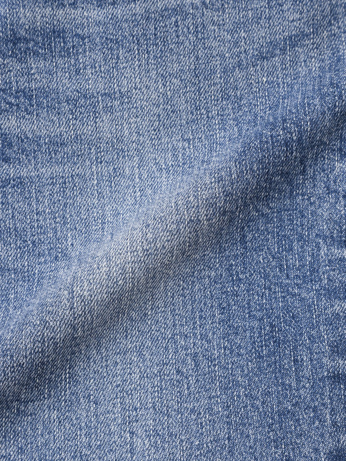 Tapered High-rise Denim