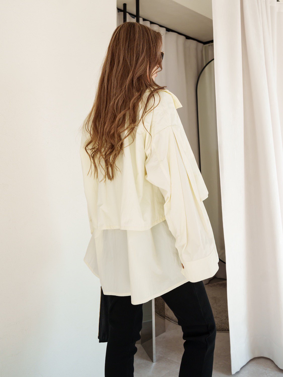 トレンチライク タフタ Jacket