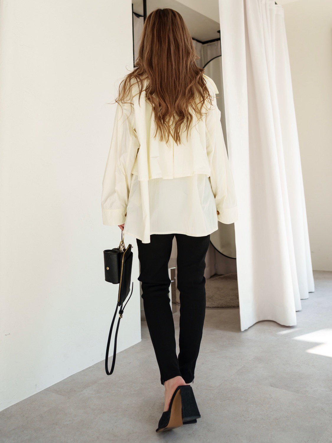 トレンチライク タフタ Jacket