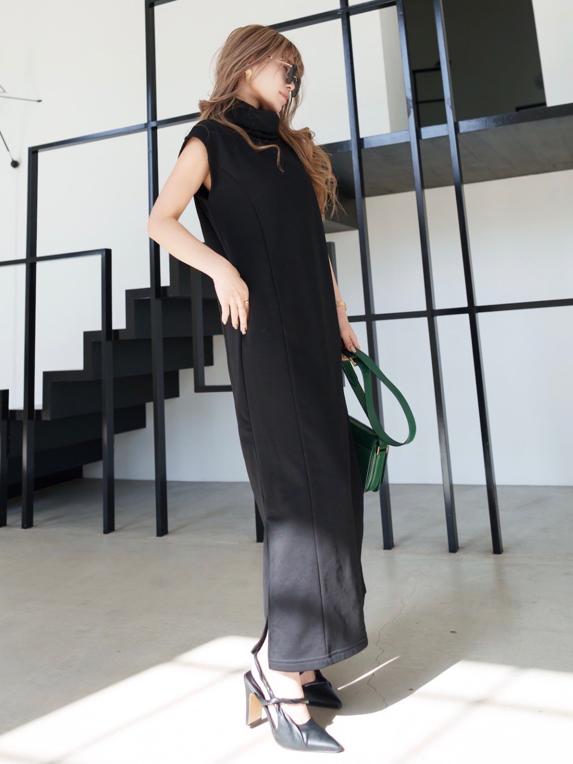 オフタートル スウェット One-piece