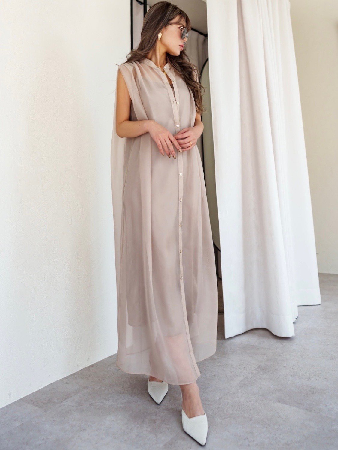 Layered Sheer One-piece