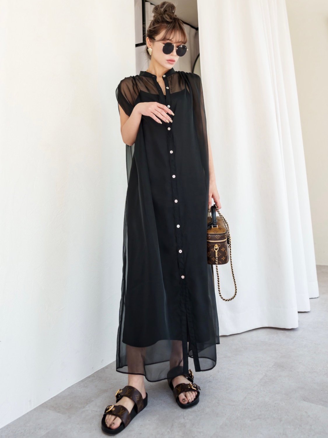 Layered Sheer One-piece