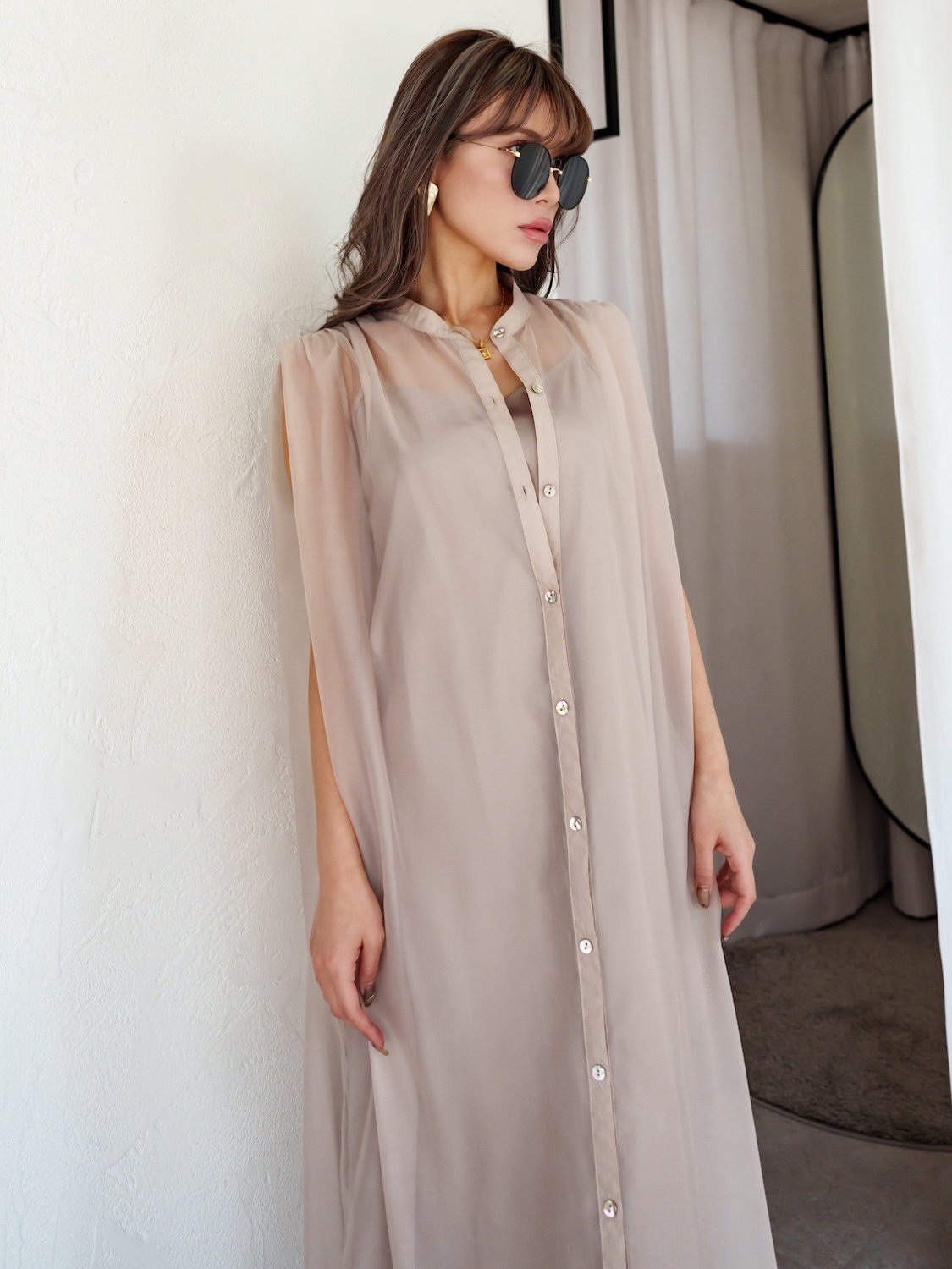 Layered Sheer One-piece