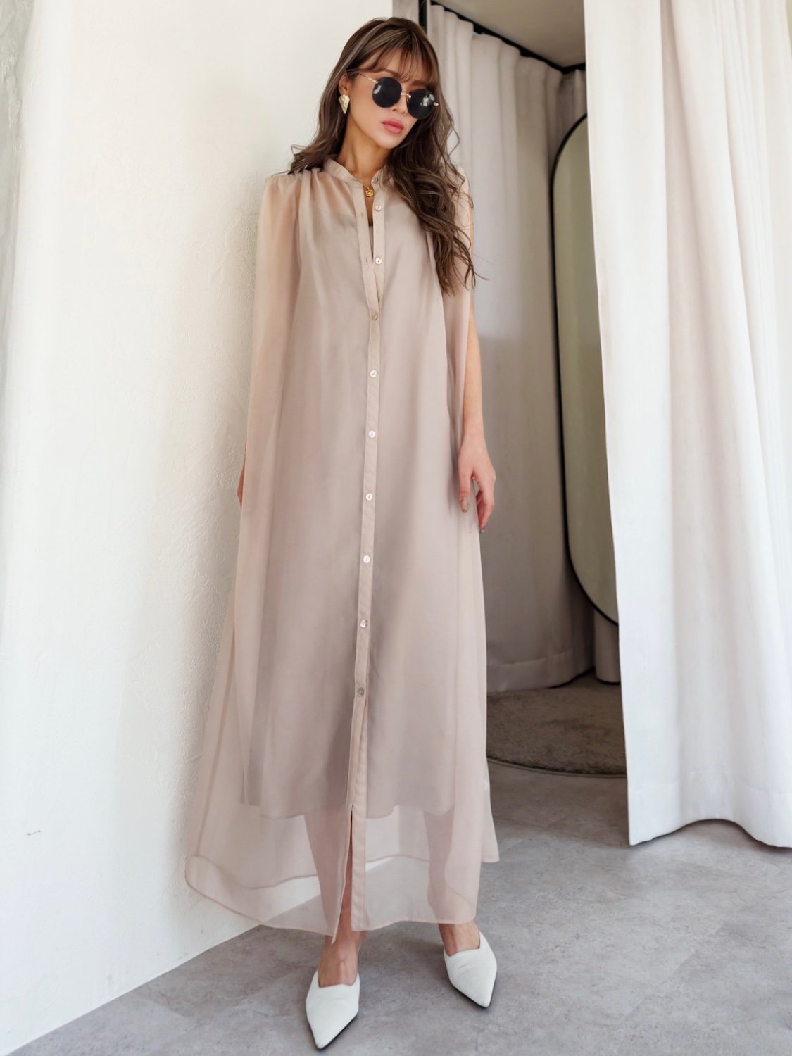 Layered Sheer One-piece