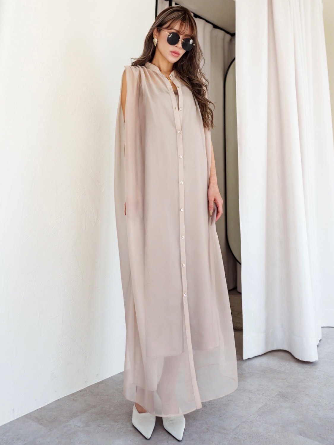 Layered Sheer One-piece