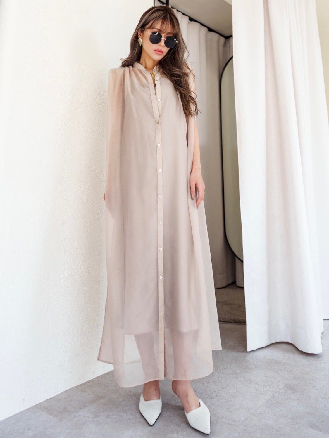 Layered Sheer One-piece