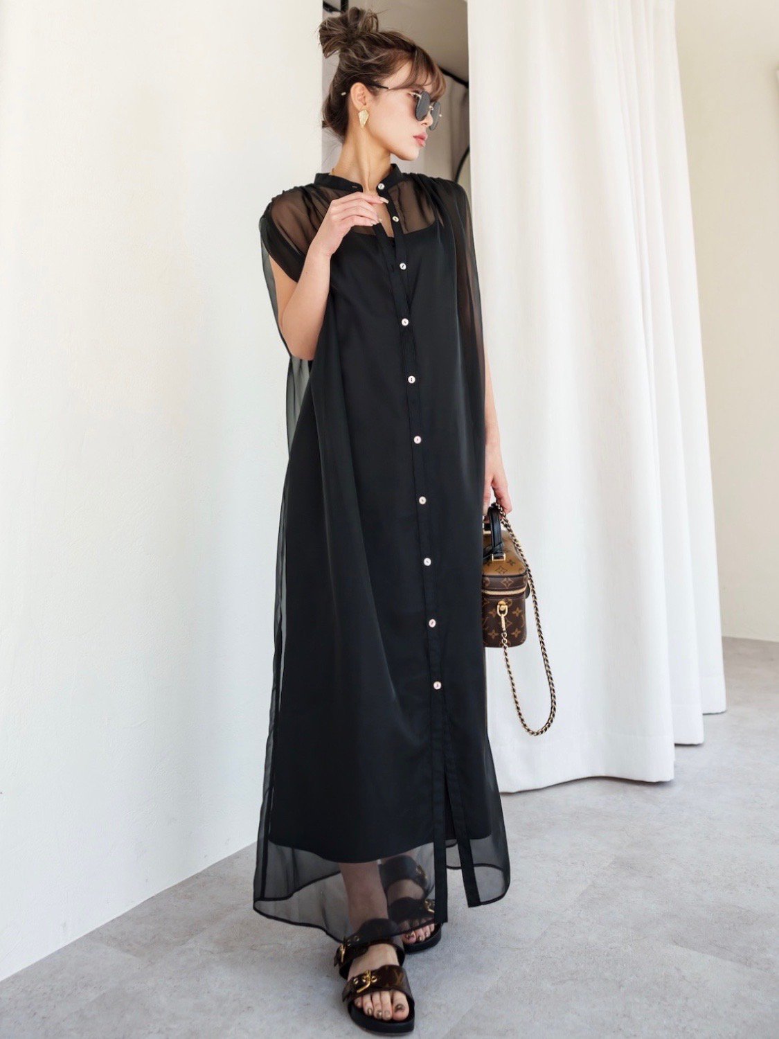 Layered Sheer One-piece