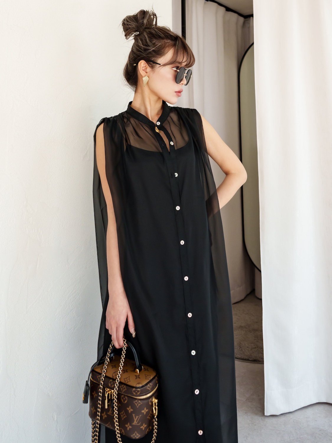 Layered Sheer One-piece