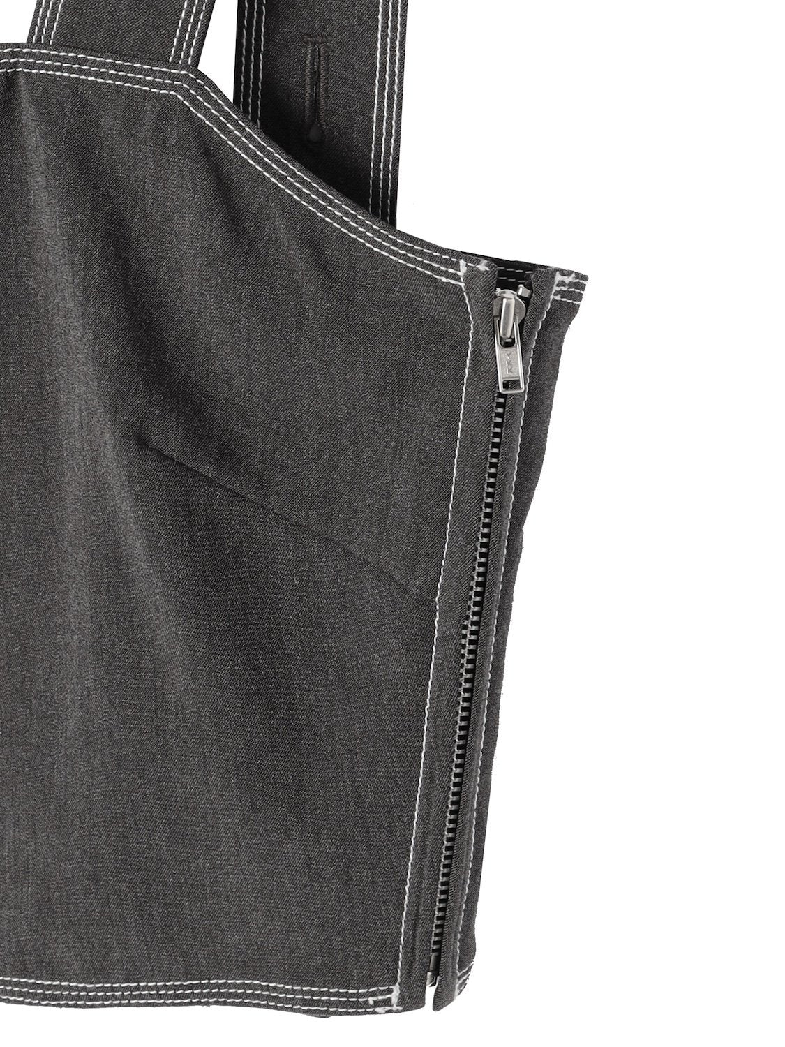 Stitched Back-shirring Bustier