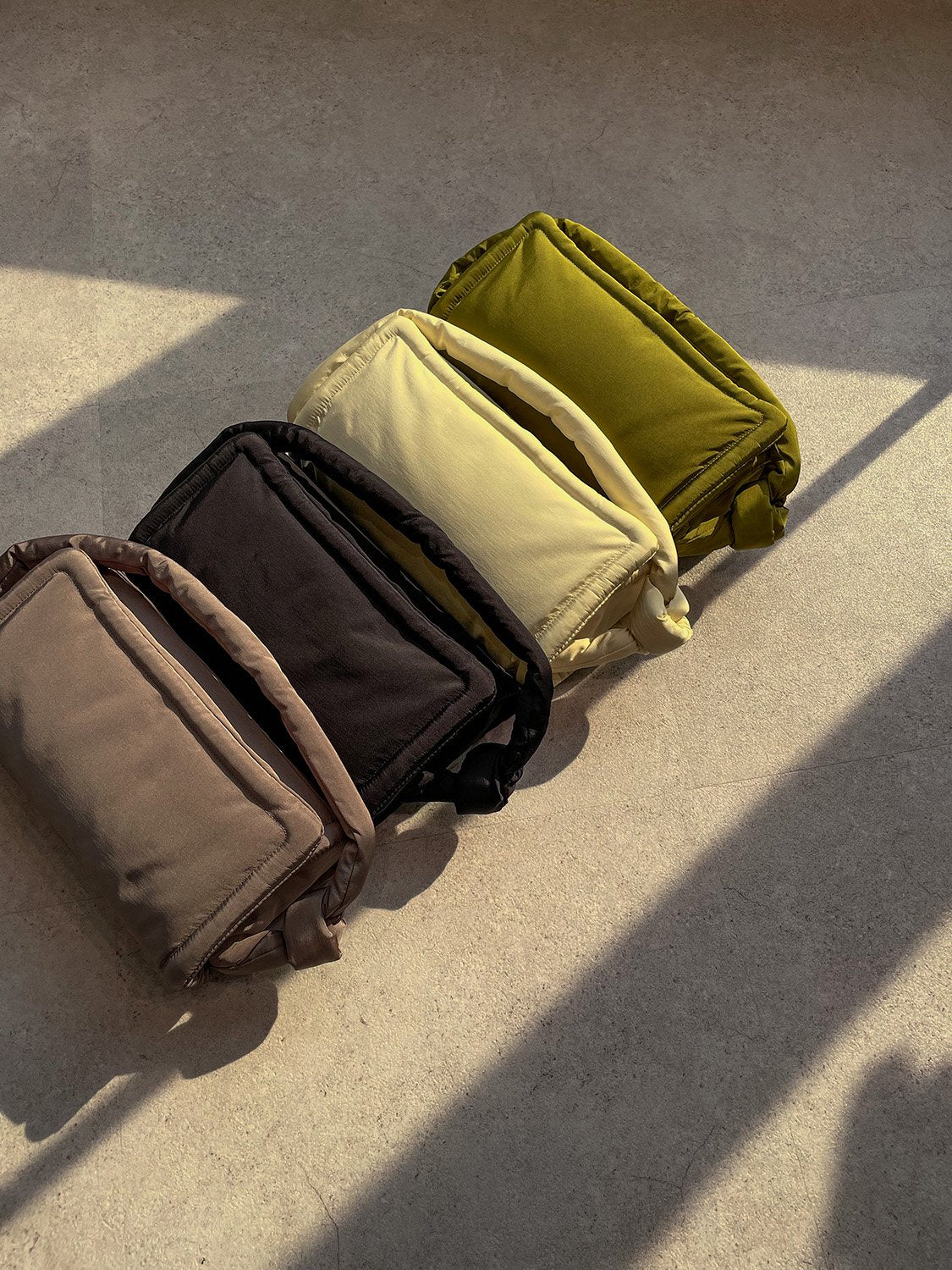 Puffer Nylon Shoulder Bag