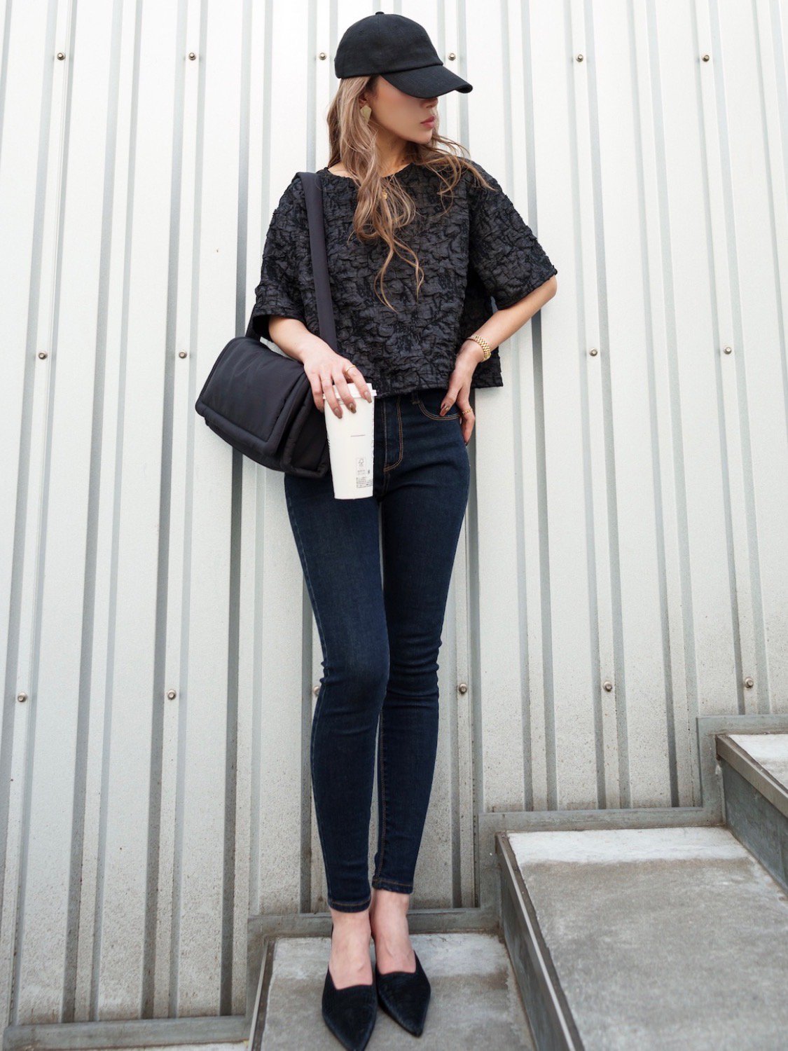 MODEL:159cm<br>COLOR:ブラック