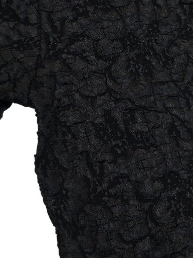 Jacquard Half Sleeve Tops