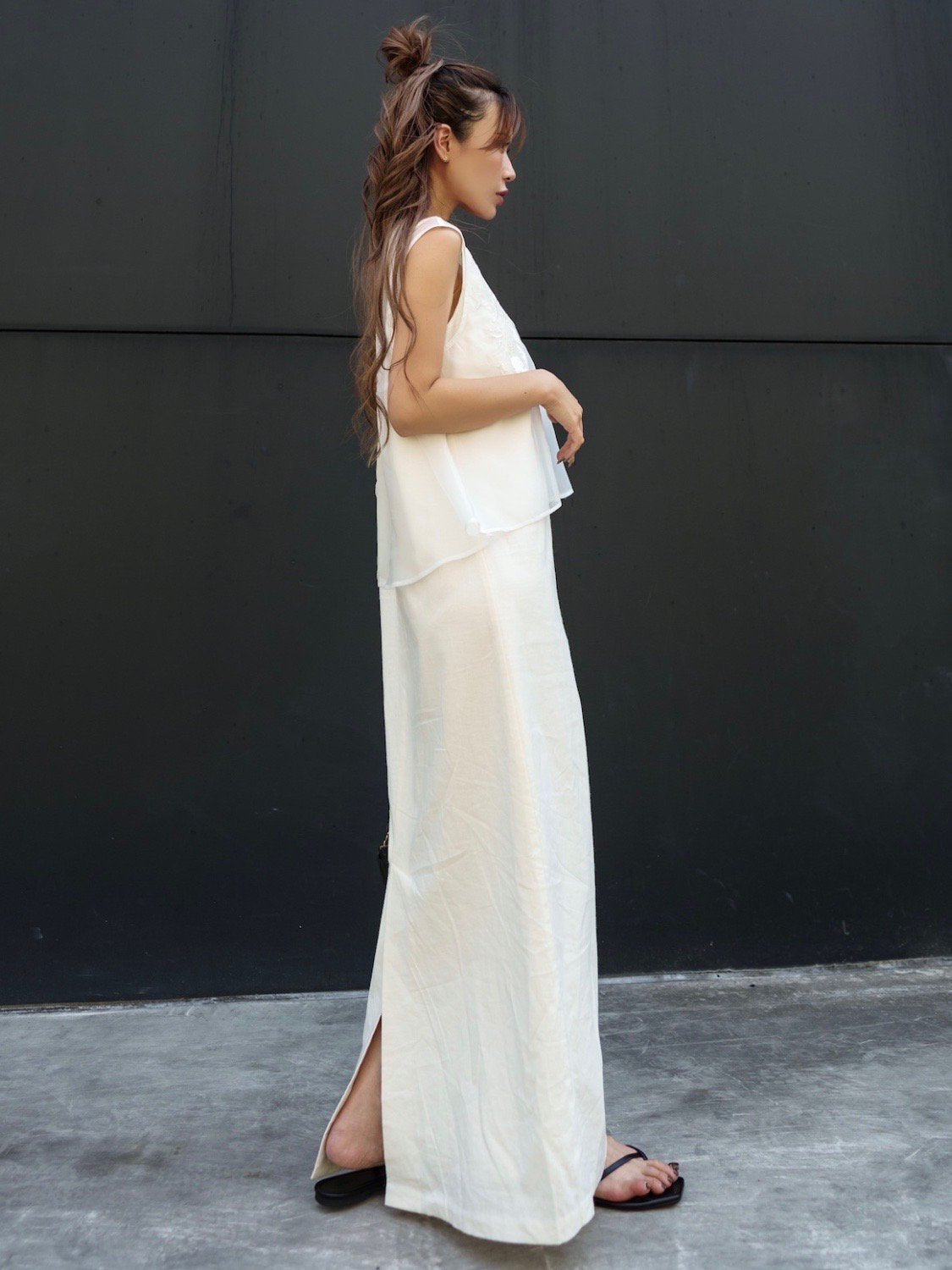 Embroidery レイヤード OP