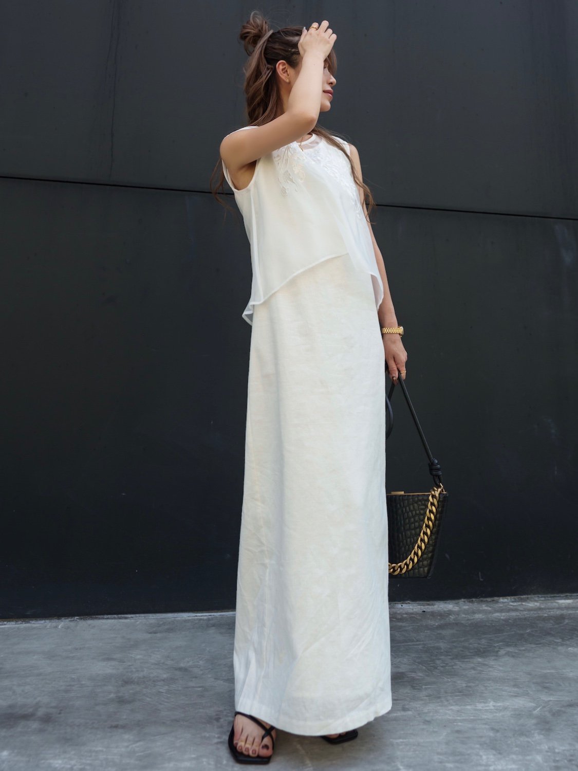 Embroidery レイヤード OP