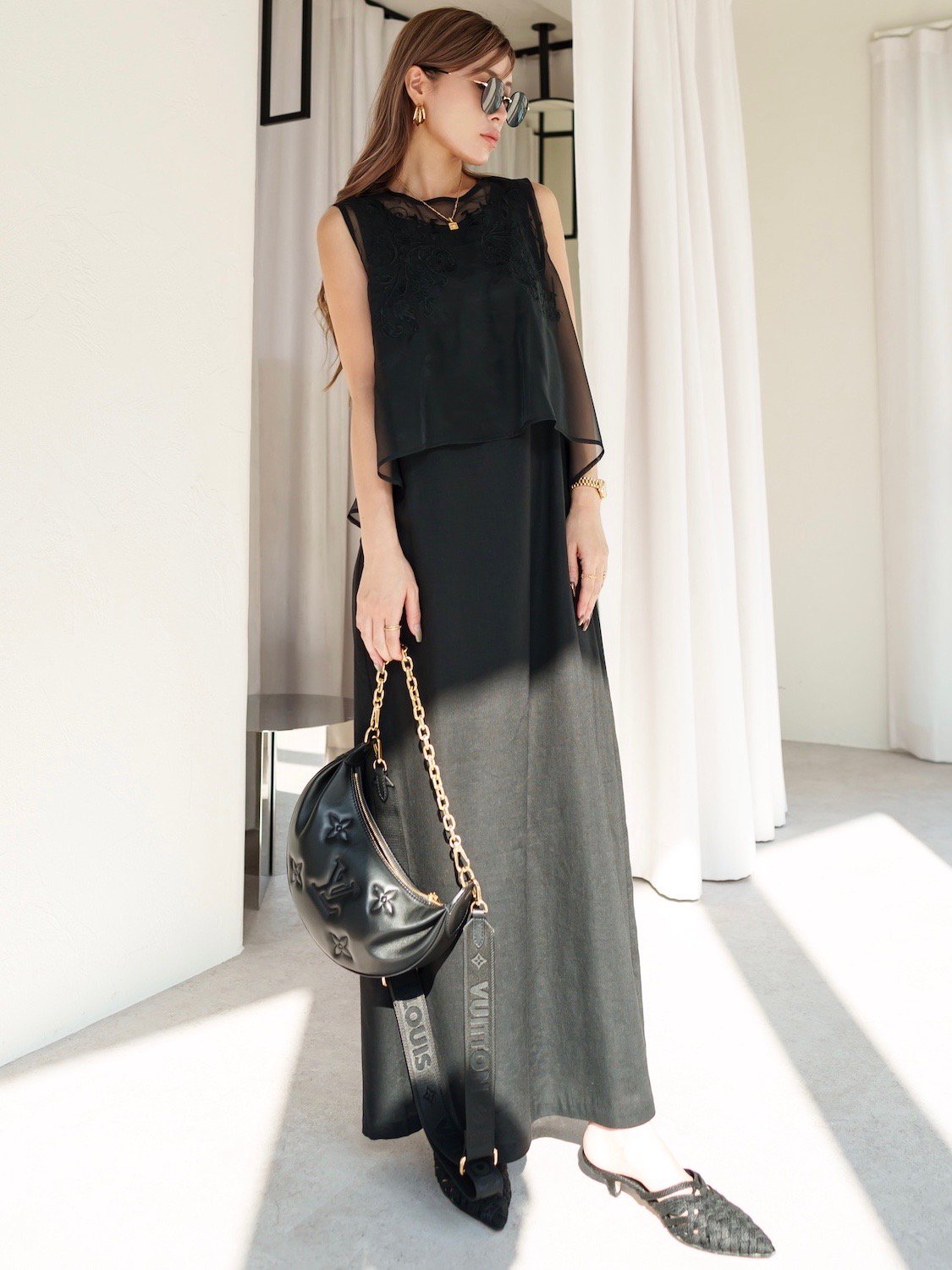 Embroidery レイヤード OP