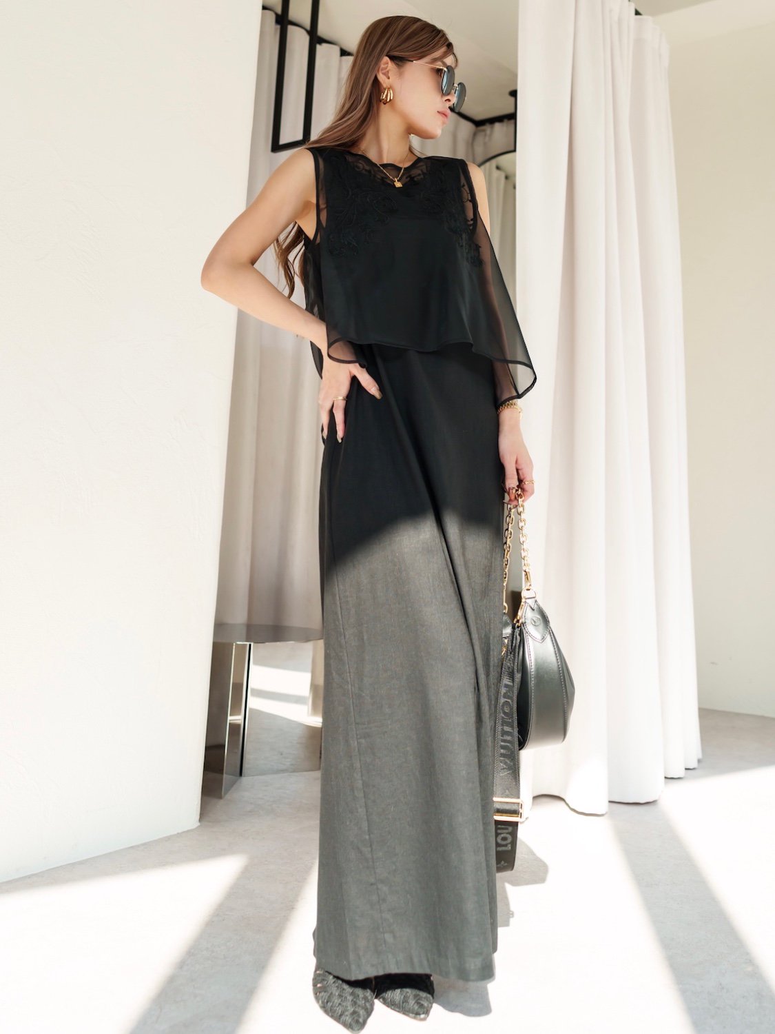 Embroidery レイヤード OP