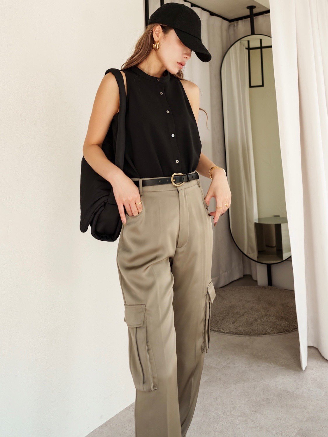 ノースリーブ ツイル Shirt